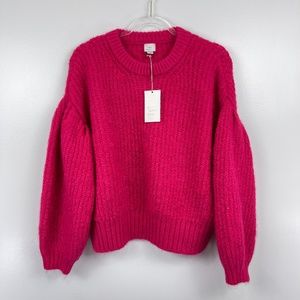 A New Day Pink Sweater Sz S NWT